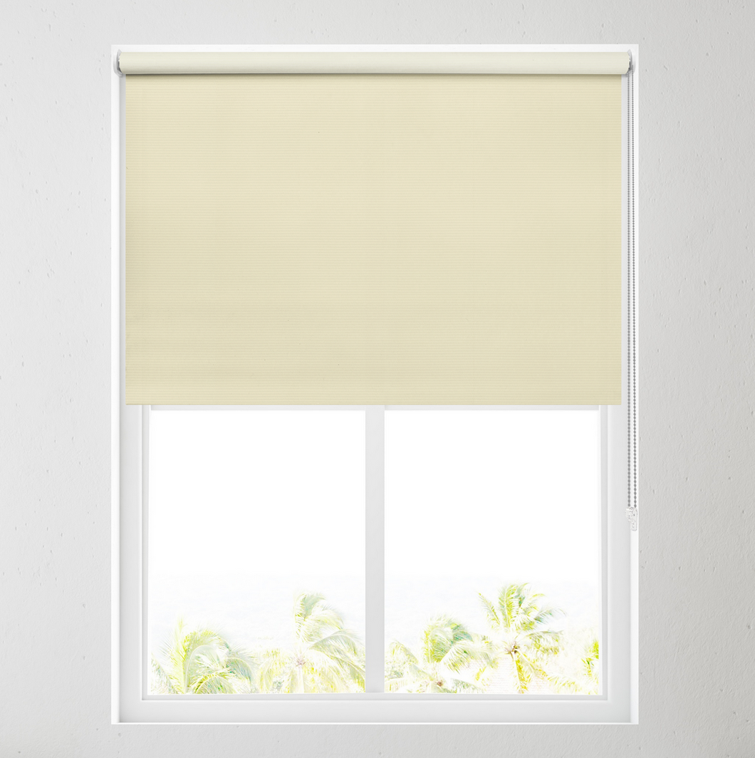 Unilux Butter PVC Water Resistant Blackout Roller Blind