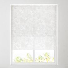 Load image into Gallery viewer, Butterfly White Translucent / Sheer Roller Blind
