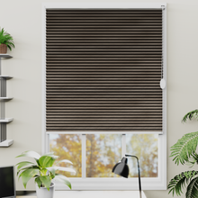 Load image into Gallery viewer, Soul Chocolate Blackout Pleated Blind
