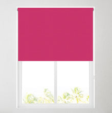 Load image into Gallery viewer, Cerise Pink Thermal Blackout Roller Blind
