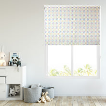 Load image into Gallery viewer, Colourful Stars Thermal Blackout Roller Blind

