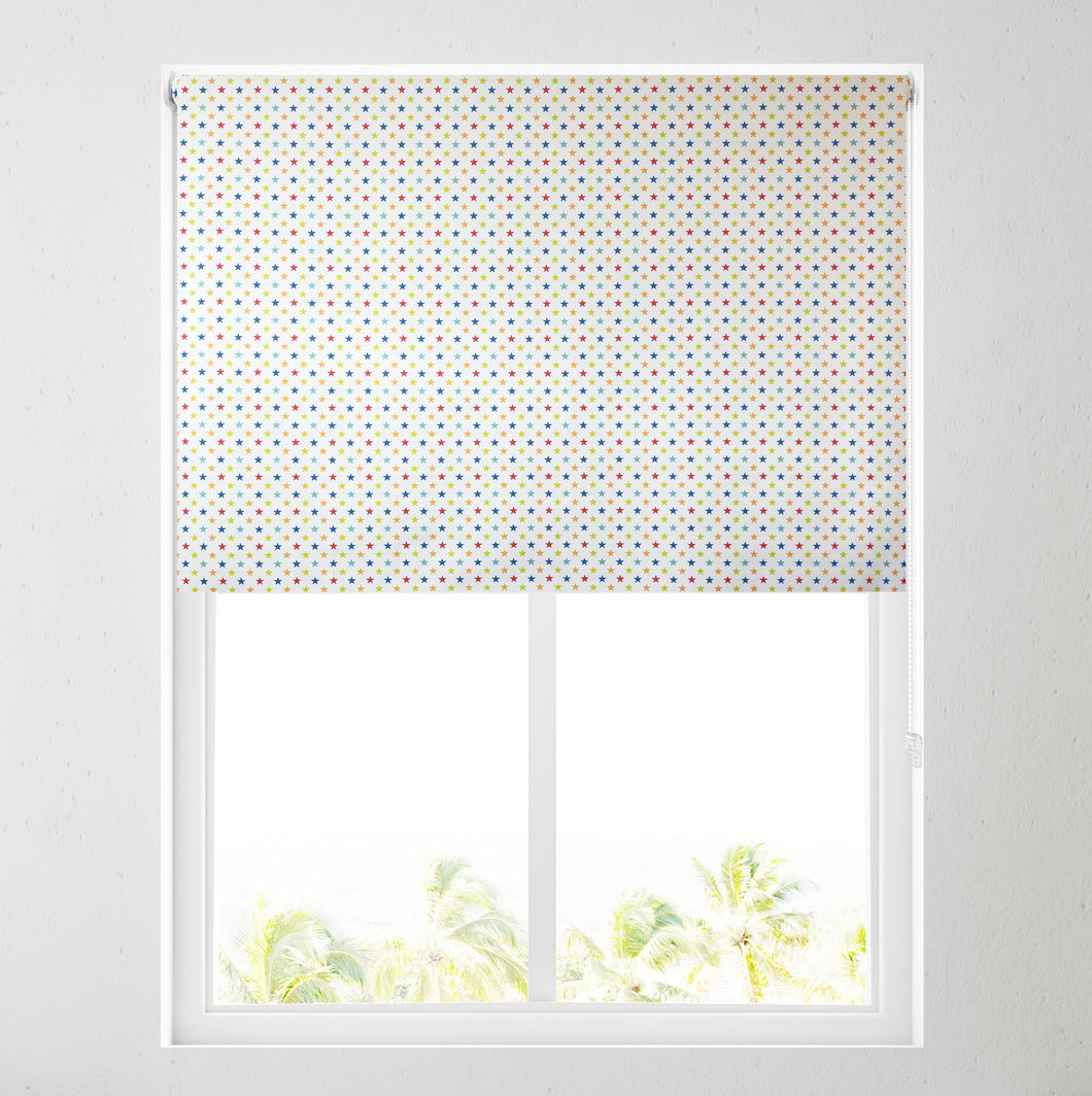 Colourful Stars Thermal Blackout Roller Blind