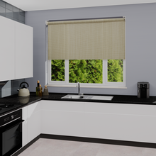 Load image into Gallery viewer, Bexley Creme Dim Out Roller Blind
