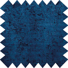 Load image into Gallery viewer, Blue Crushed Faux Velvet Thermal Roller Blind
