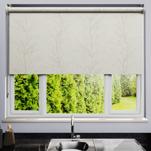 Load image into Gallery viewer, Treviso Ecru Dim Out Roller Blind
