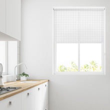 Load image into Gallery viewer, White Spot Sheer Roller Blind
