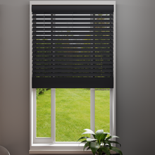 Load image into Gallery viewer, Empire Charcoal Wooden Venetian Blind

