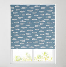 Load image into Gallery viewer, Aquarium Blue Daylight Roller Blind
