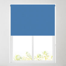 Load image into Gallery viewer, French Blue Thermal Blackout Roller Blind
