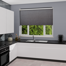 Load image into Gallery viewer, Shima Granite Black Out Roller Blind
