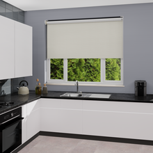Load image into Gallery viewer, Marlow Ivory Blackout Roller Blind
