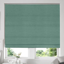 Load image into Gallery viewer, Alsea Azure Faux-Silk Roman Blind
