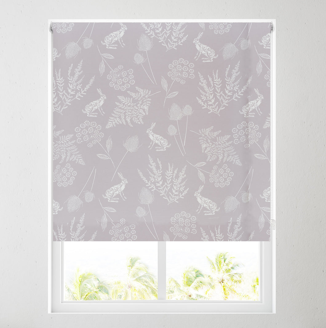 Hares Beige Thermal Blackout Roller Blind
