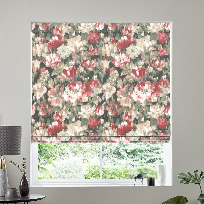 Pentle Scarlet Roman Blind