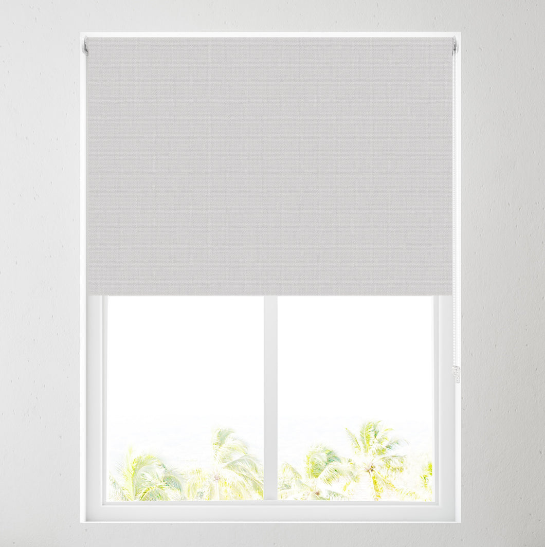Light Grey Thermal Blackout Roller Blind