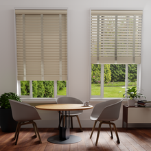 Load image into Gallery viewer, Linara Fine Grain Faux Wood Venetian Blind with Tapes
