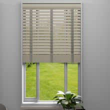 Load image into Gallery viewer, Linara Fine Grain Faux Wood Venetian Blind with Tapes
