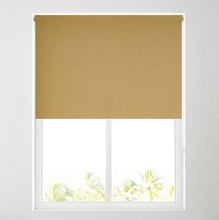 Load image into Gallery viewer, Ara Ochre Textured Thermal Blackout Roller Blind
