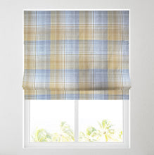 Load image into Gallery viewer, Lyon Ochre Lined Roman Blind
