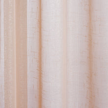 Load image into Gallery viewer, Marrakesh Cream Sparkle Eyelet Voile Curtain Panel
