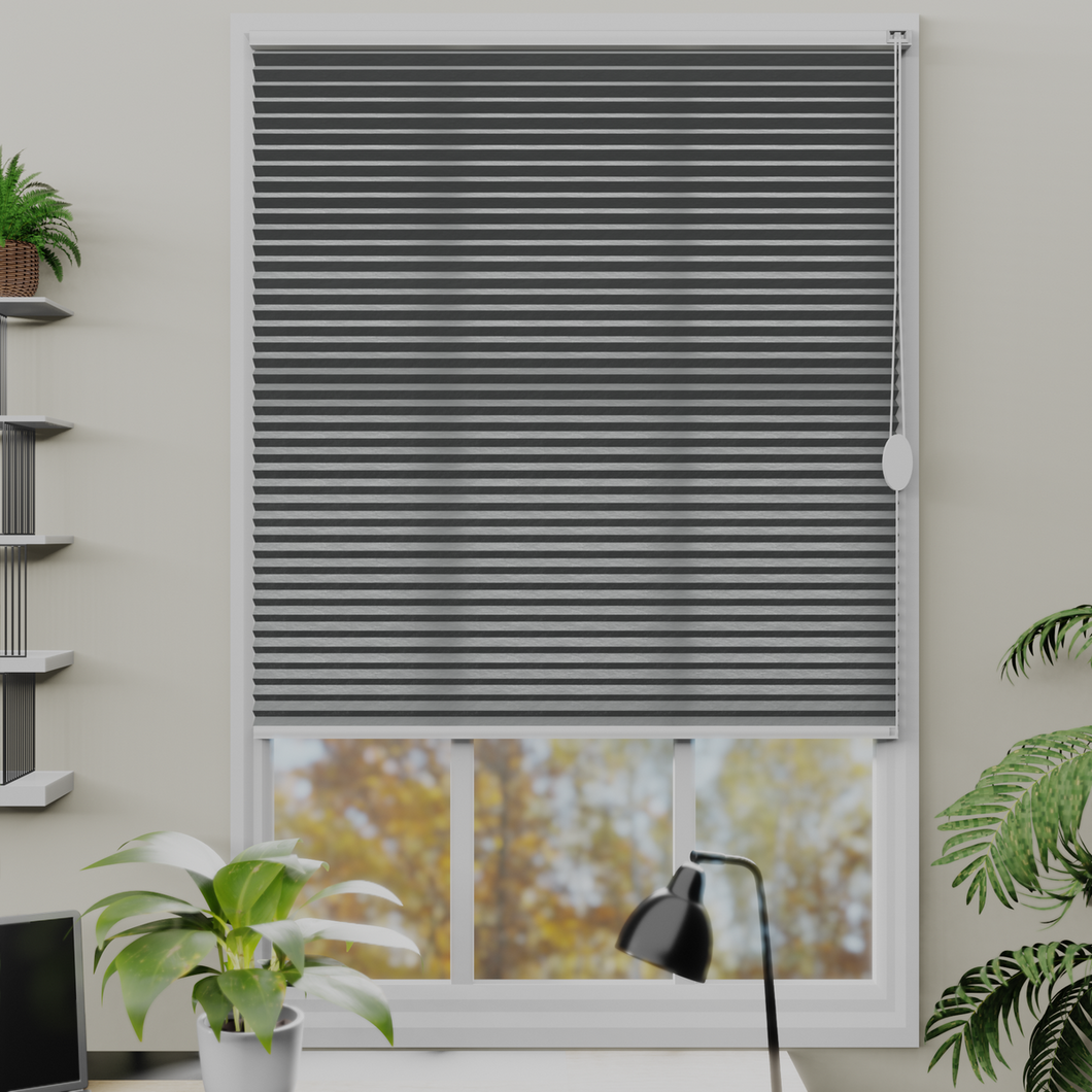 Nina Mineral Grey Pleated Blind