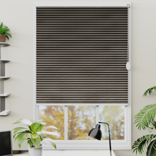 Load image into Gallery viewer, Soul Mocha Blackout Pleated Blind
