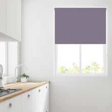 Load image into Gallery viewer, Mauve Thermal Blackout Roller Blind
