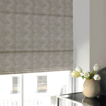 Load image into Gallery viewer, Lily Oyster Natural Blackout Roman Blind
