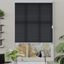 Load image into Gallery viewer, Nina Navy Blue Pleated Blind
