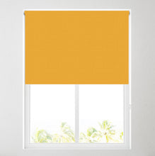 Load image into Gallery viewer, Ochre Thermal Blackout Roller Blind
