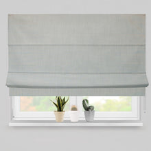 Load image into Gallery viewer, Grey Paris Lined Roman Blind
