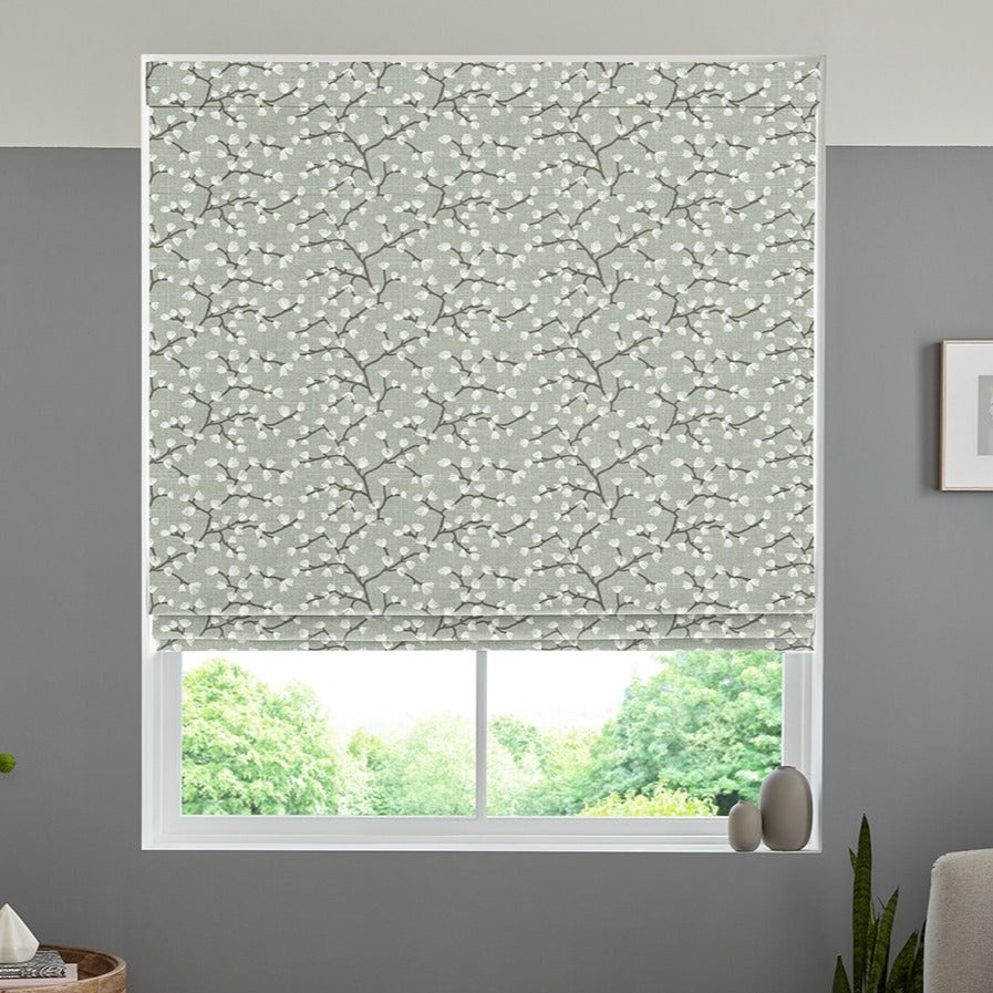 Ava Seafoam Roman Blind