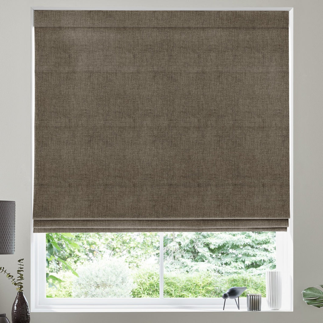 Isla Hessian Roman Blind