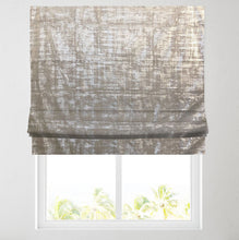Load image into Gallery viewer, Silver Metallic Lined Roman Blind

