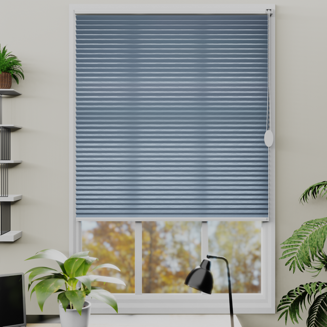 Nina Sky Blue Pleated Blind
