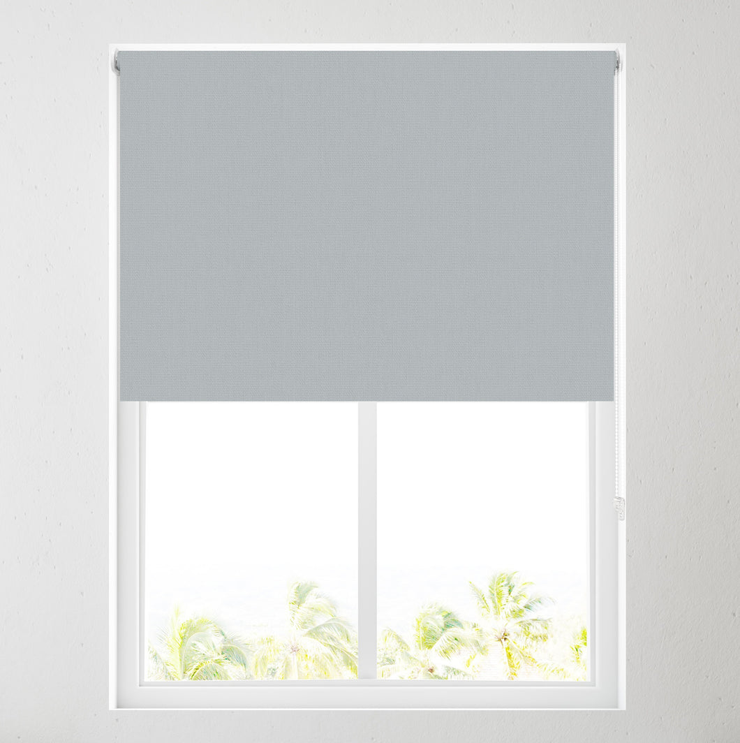 Silver / Grey Thermal Blackout Roller Blind