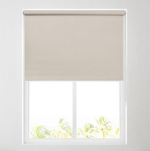 Load image into Gallery viewer, Bella Modesty Cream Blackout Roller Blind
