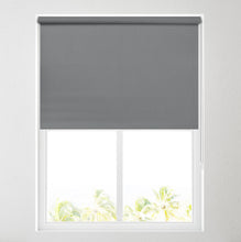 Load image into Gallery viewer, Bella Rock Charcoal Blackout Roller Blind
