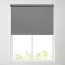 Load image into Gallery viewer, Bella Rock Charcoal Blackout Roller Blind
