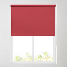 Load image into Gallery viewer, Bella Scarlett Red Blackout Roller Blind
