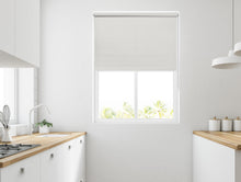 Load image into Gallery viewer, Bella Snow White Blackout Roller Blind
