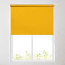 Load image into Gallery viewer, Splash Solar Yellow Roller Blind
