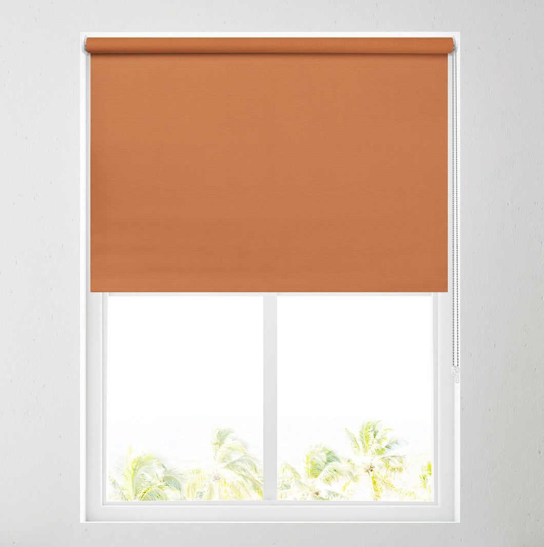 Splash Tango Orange Roller Blind
