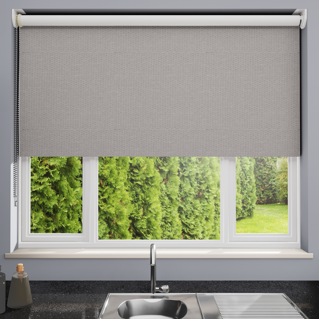 Marlow Steel Blackout Roller Blind