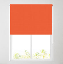Load image into Gallery viewer, Tangerine Thermal Blackout Roller Blind
