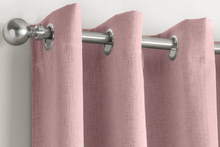 Load image into Gallery viewer, Vogue Blush Pink Textured Self Lined Curtains
