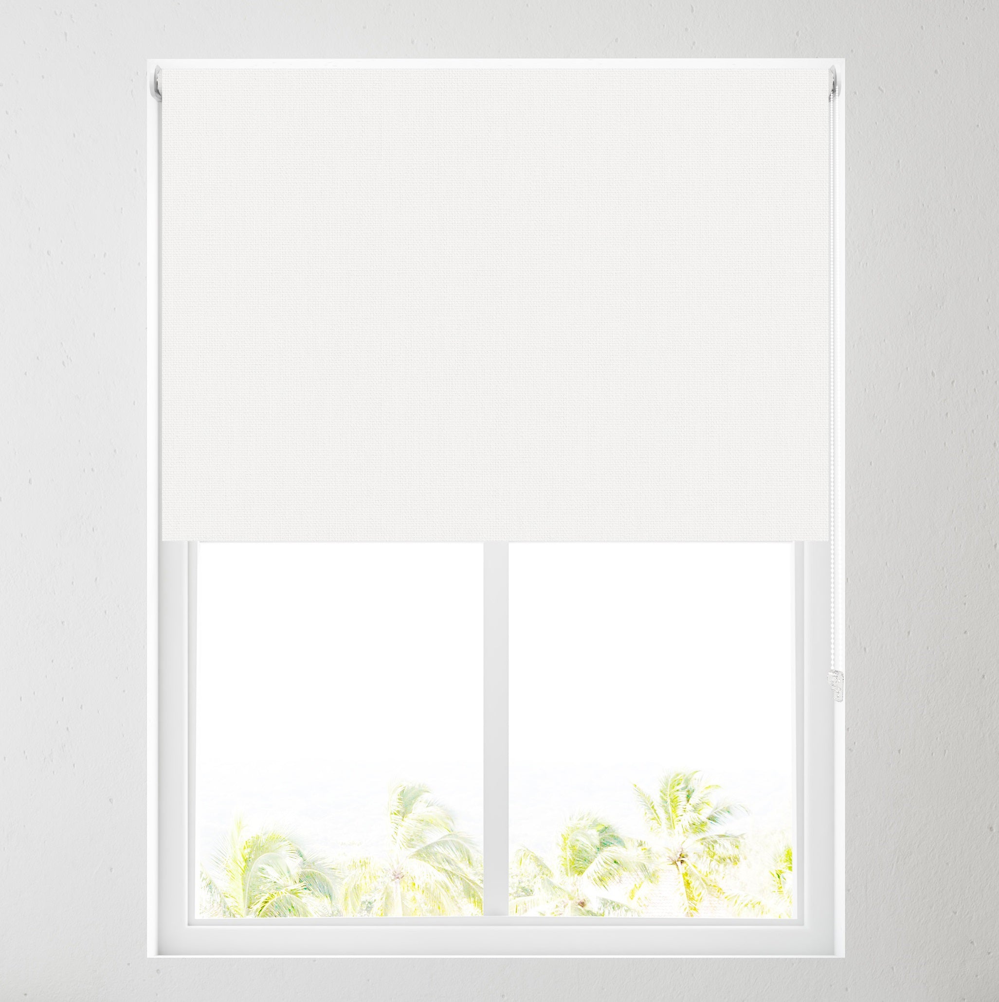 White Thermal Blackout Roller Blind