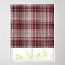 Load image into Gallery viewer, Scotch Red Check Daylight Roller Blind
