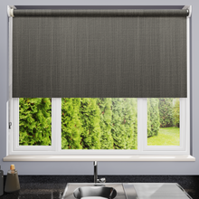 Load image into Gallery viewer, Bexley Zinc Dim Out Roller Blind
