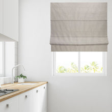 Load image into Gallery viewer, Soft Textured Ara Grey Roman Blind
